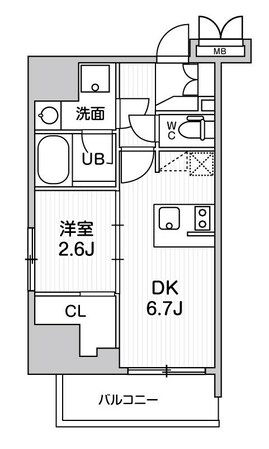 ＳＹＦＯＲＭＥ大井町Ⅱの物件間取画像